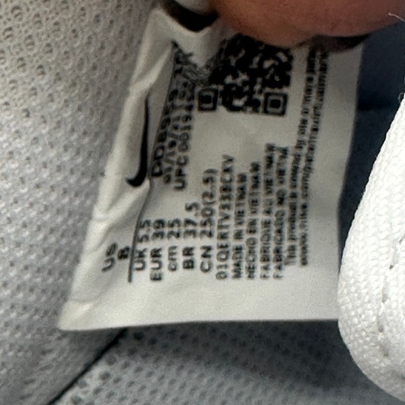 Custom Nike Air Force 1 White Stitch Hibiscus Sneakers Women's 8 - Picture 8 of 16